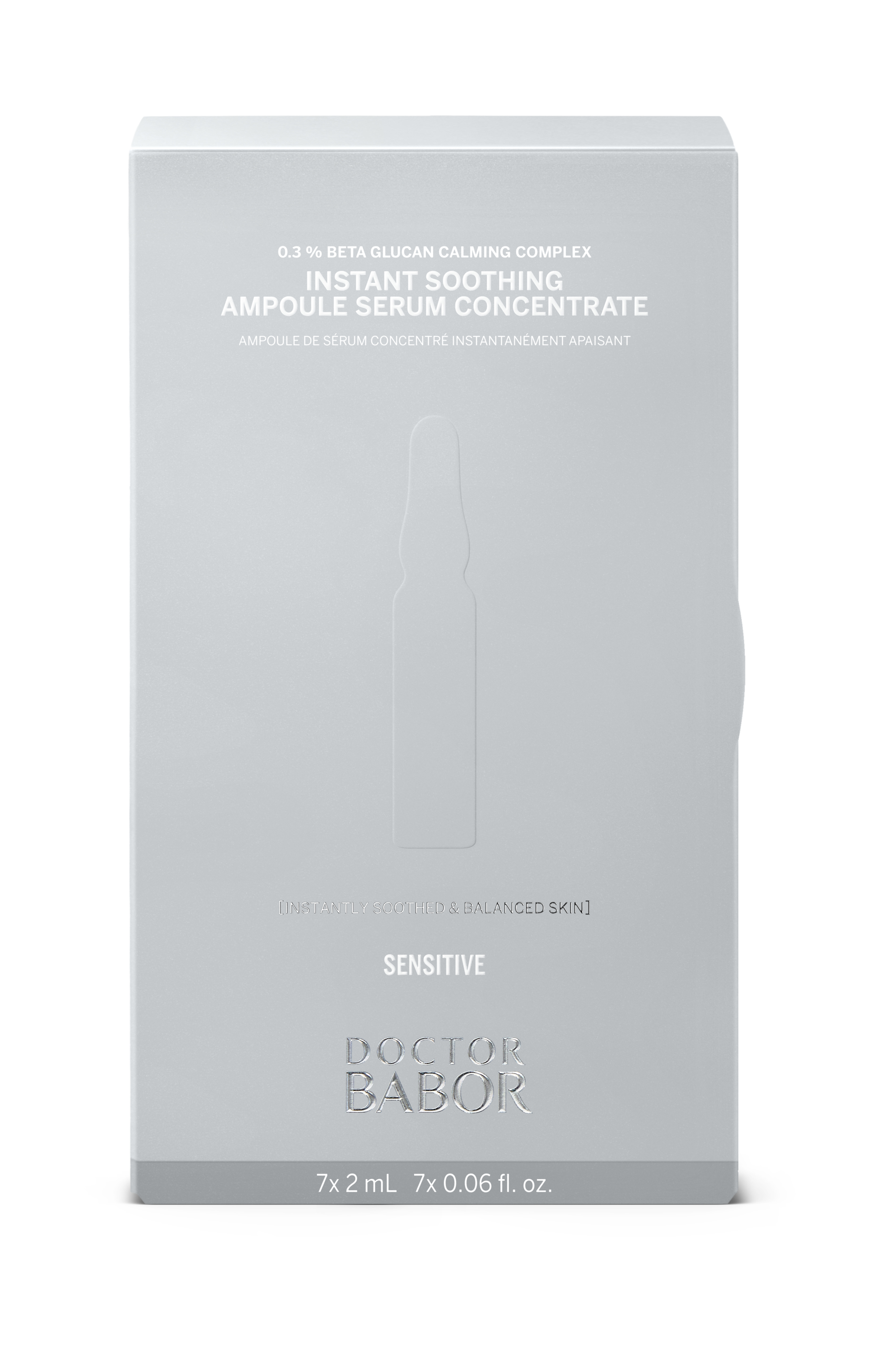 BABOR Doc.SENSITIVE Instant Sooth.Serum Conc.Amp.