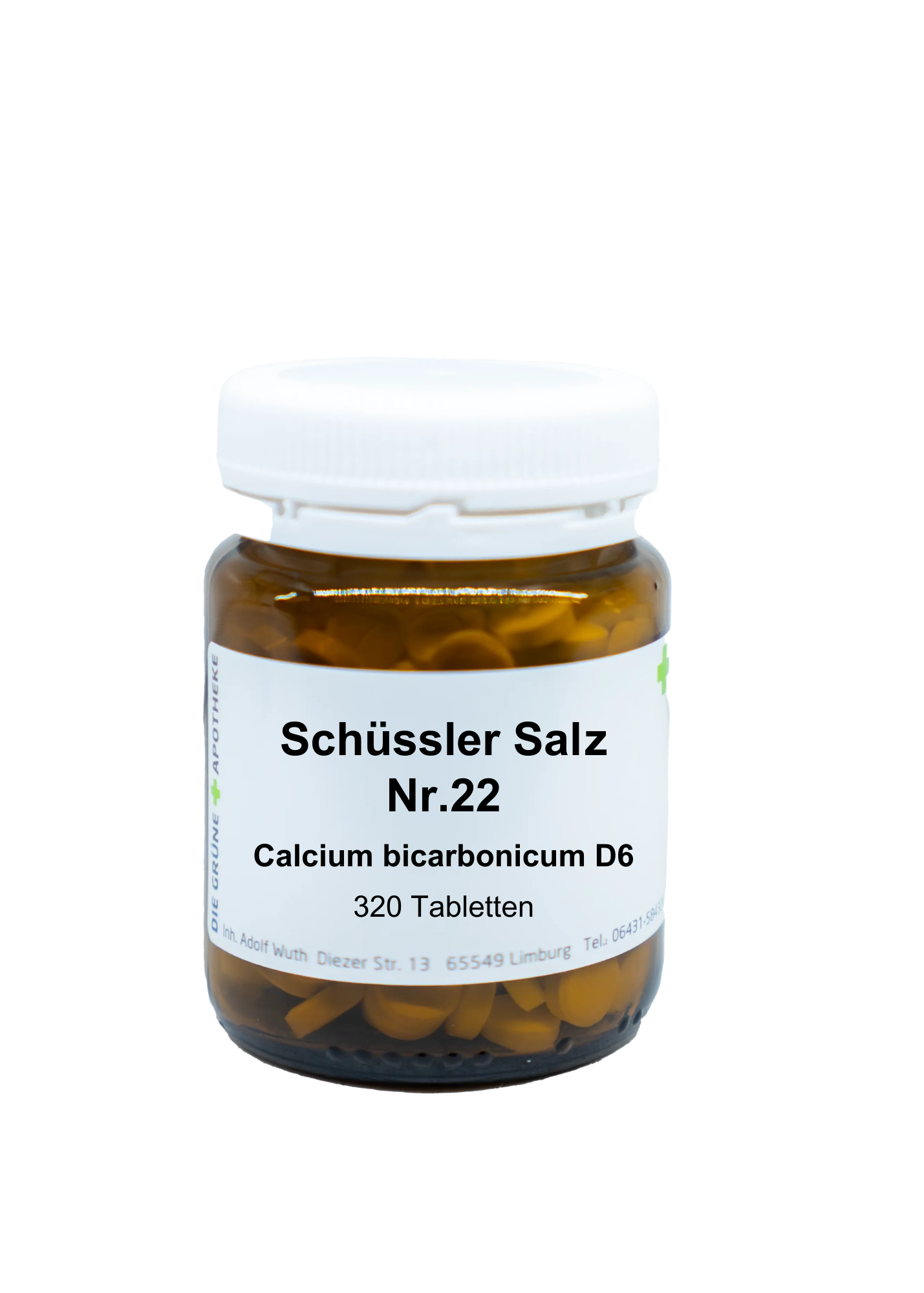 Schüsslersalz Nr.22 Calcium bicarbonicum D6 320 Tab