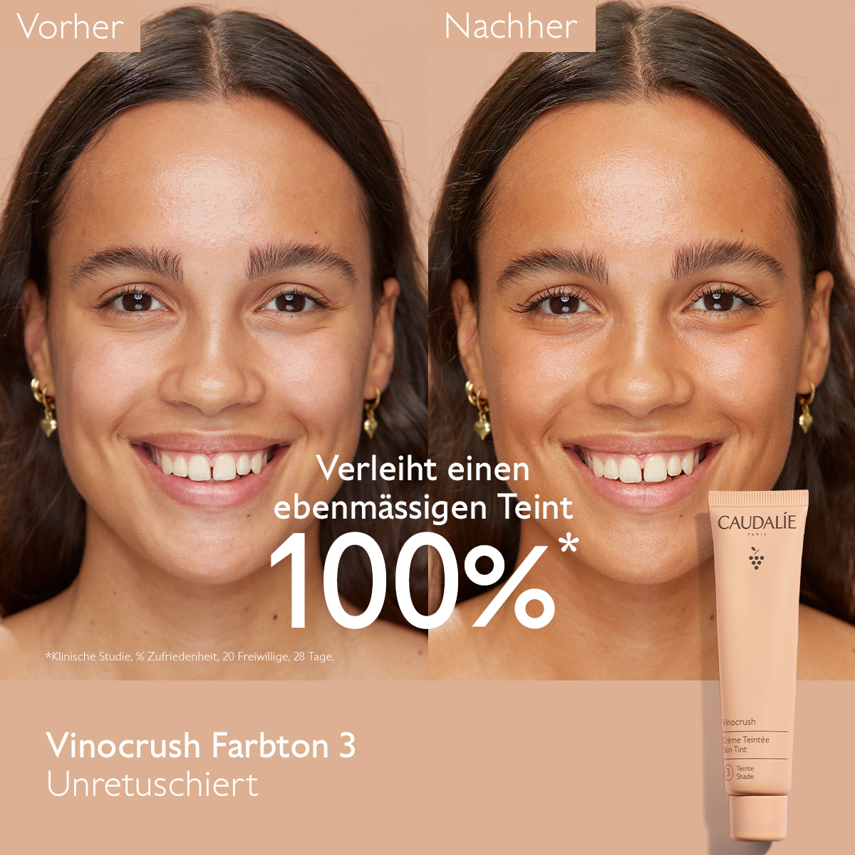 CAUDALIE Vinocrush getönte Creme 3