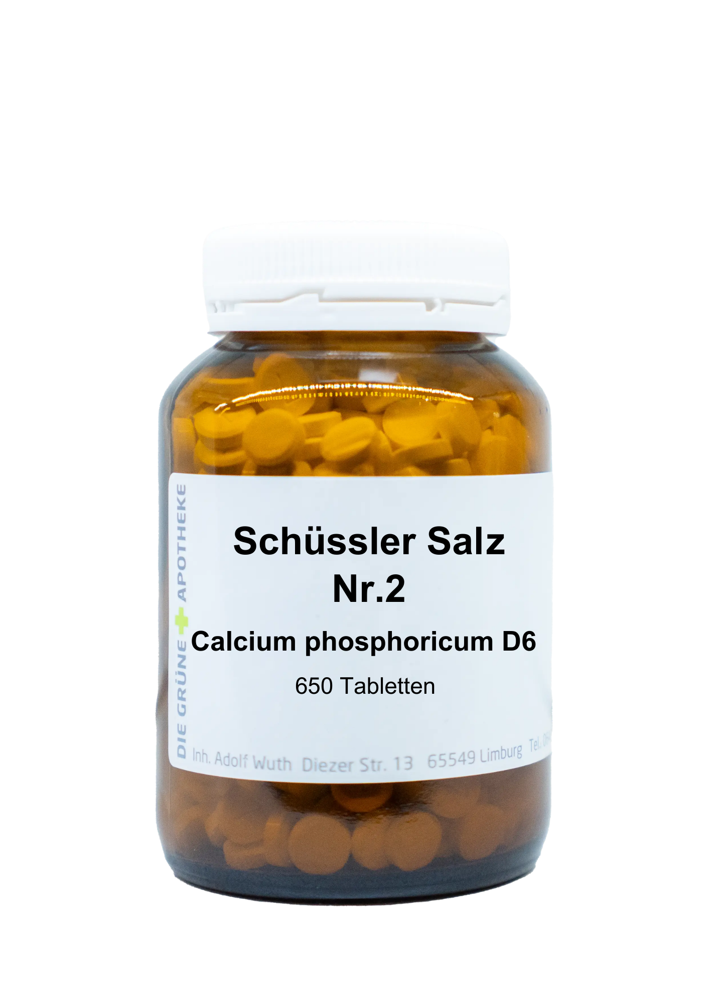 Schüsslersalz Nr.2 Calcium phosphoricum D6 650 Tab