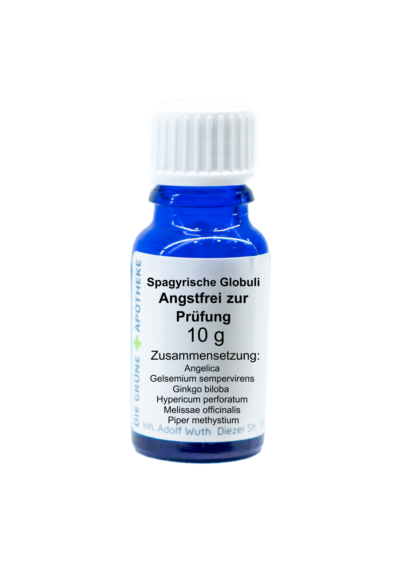 Spagyrik  Globuli Angstfrei zur Prüfung