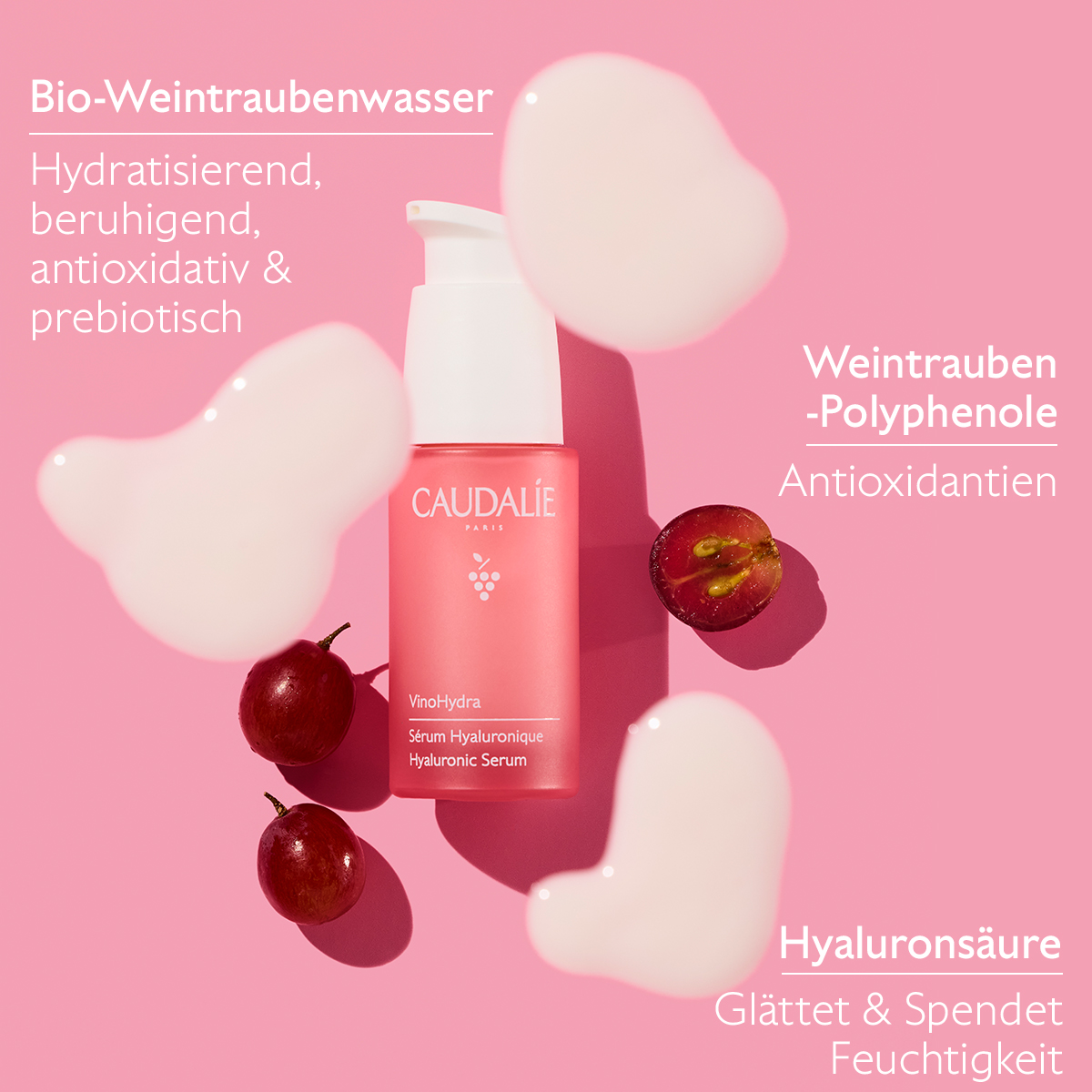 CAUDALIE VinoHydra Serum mit Hyaluronsäure
